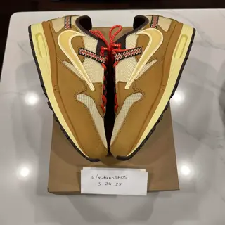 Travis Scott Airmax 1 Wheat - Size 11 - DS - $330 Shipped - Add for invoice