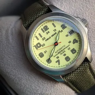 Vintage Seiko Alba Field Gear 20 Bar automatic 1994 Steel Wristwatch Y621-8010 Price 320$ shipped