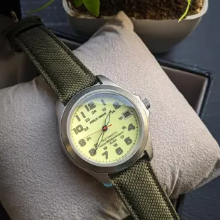 Vintage Seiko Alba Field Gear 20 Bar automatic 1994 Steel Wristwatch Y621-8010 Price 320$ shipped
