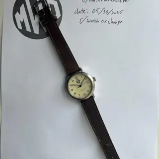 38mm Christopher Ward Swiss Auto Dress Watch – Rare Cream Dial – Full Kit