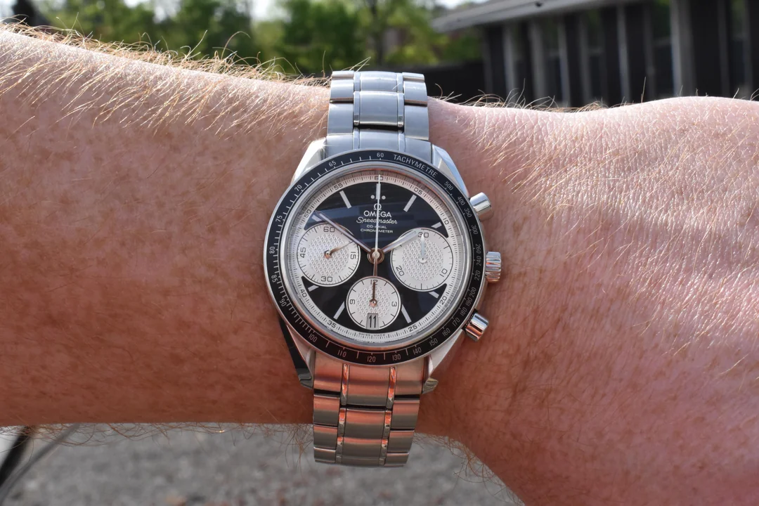 Omega Speedmaster Racing 40mm Steel Reverse Panda Dial 326.30.40.50.01 ...