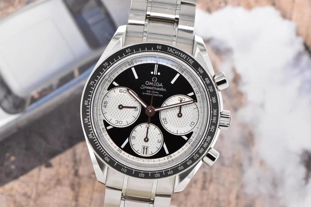 Omega Speedmaster Racing 40mm Steel Reverse Panda Dial 326.30.40.50.01 ...