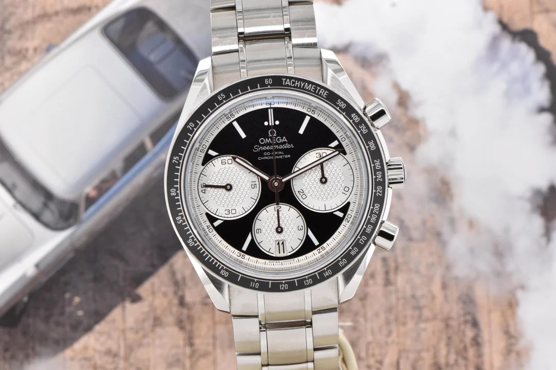 Omega Speedmaster Racing 40mm Steel Reverse Panda Dial 326.30.40.50.01 ...