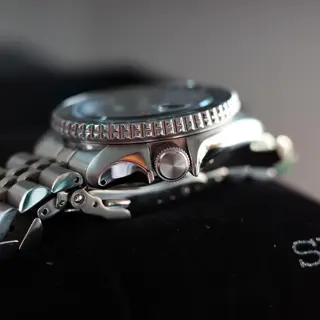 Seiko GMT SSK001 Black/Grey Bezel