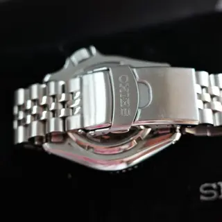 Seiko GMT SSK001 Black/Grey Bezel