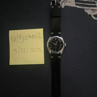 Threaded Leather Co and Strapify black leather straps 20mm