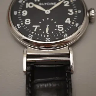 Glycine F104 REF 3814 Unitas 6498 52mm Pilots Cockpit Handwound Mechanical Watch - $550
