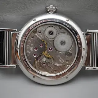 Glycine F104 REF 3814 Unitas 6498 52mm Pilots Cockpit Handwound Mechanical Watch - $550