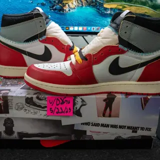 Union Jordan 1 Chicago Shadow DS 10.5 $340