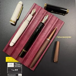 Platinum 3776 SF, Pelikan M1000, Diplomat Viper, plus some loose nibs