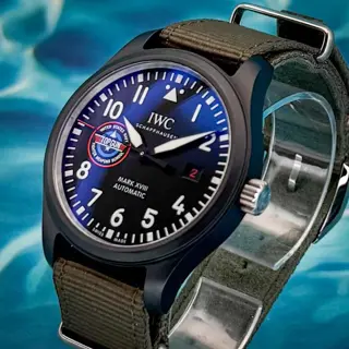 IWC Pilot's Mark XVIII "Top Gun" Ref# IW324712 - Complete Set box and papers