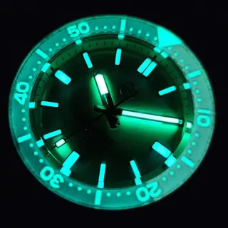 Long Island Watch ISL-127 Gold Sunburst 'Pogue' 38mm Diver