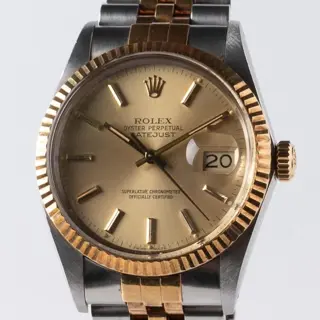 1987 Rolex Datejust 16013 - Rosy Patina - Just Serviced