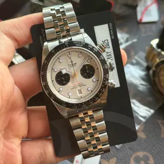 Tudor Black Bay Chrono Jubilee + Tfit Panda 🔥Brand New May 2025, $4999🔥