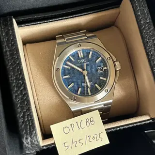 IWC Ingenieur 40mm Blue IW328907