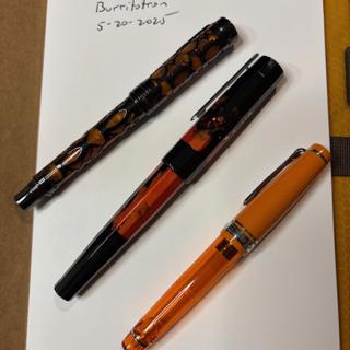 Benu Euphoria, Sailor Pro Gear, Conklin Endura Deco Crest