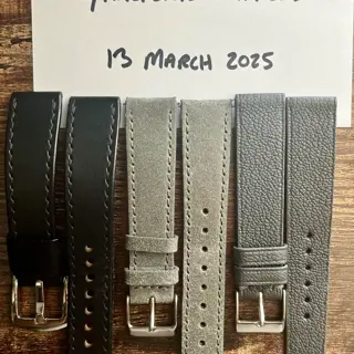 (3) Various 18mm Straps