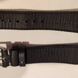 Veblenist custom castaway blue waxed canvas strap 20mm