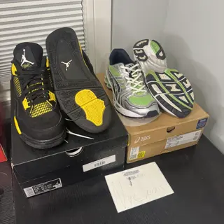 Asics Jordans Sz 8.5M-11.5 $160 each