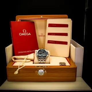 Omega Seamaster Diver 300M – Blue Dial – 2020 – Full Set – Excellent Condition - $4,100