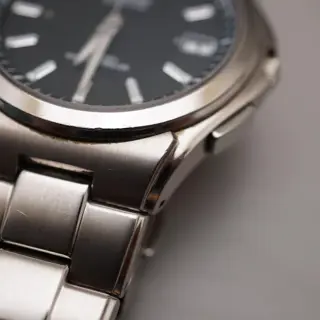 Citizen Atessa H110-T011331 Black Dial Titanium JDM Solar Quartz Watch - $150