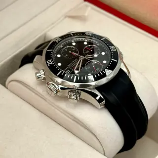 2011 Seamaster Diver 41.5mm 213.30.42.40.01.001 Stainless Steel Black Dial - $3,250