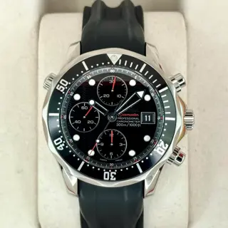 2011 Seamaster Diver 41.5mm 213.30.42.40.01.001 Stainless Steel Black Dial - $3,250