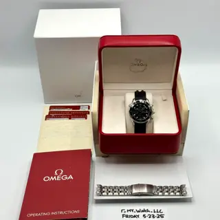 2011 Seamaster Diver 41.5mm 213.30.42.40.01.001 Stainless Steel Black Dial - $3,250