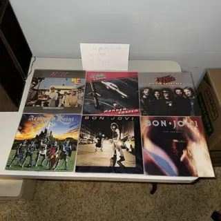 European Pressings: Metal/Rock featuring AC/DC, Dio, Iron Maiden, Judas Priest, Lita Ford, Picture, Rush, Saxon, Scorpions, Twisted Sister, Van Halen, Whitesnake etc.