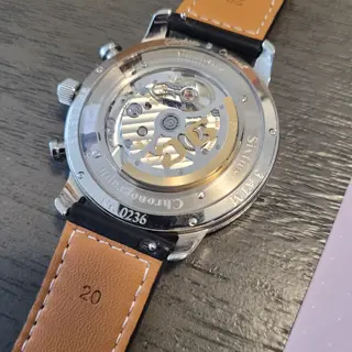 Glashutte Original Sixties Chronograph | $4,600 | Ref. 39-34-02-22-04 | B&P