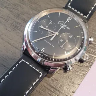 Glashutte Original Sixties Chronograph | $4,600 | Ref. 39-34-02-22-04 | B&P
