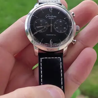 Glashutte Original Sixties Chronograph | $4,600 | Ref. 39-34-02-22-04 | B&P