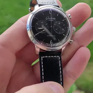 Glashutte Original Sixties Chronograph | $4,600 | Ref. 39-34-02-22-04 | B&P