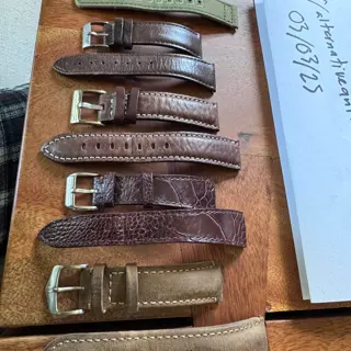 High-end strap clear-out - Hirsch, Christopher Ward, Lorier, Tuns, Fluco