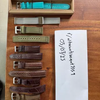 High-end strap clear-out - Hirsch, Christopher Ward, Lorier, Tuns, Fluco