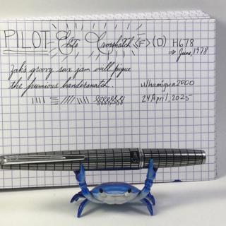 Pilot Elite Crosshatch <F> (C-/D+)