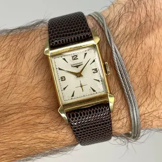 Vintage Longines ”Tank” Manual Wind 10KT yellow gold filled , $420 SHIPPED !!! 🔥🔥🔥