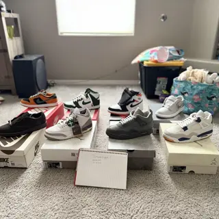 Jordans and Nikes. Info below in body. Sz 8.5-9. Priced to ship. Add 4% if invoiced. All DS