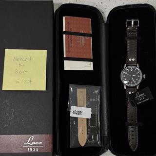 Laco Munster Type A 42mm - 861748 with New Genuine Laco Leather Band