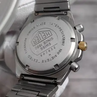 Tag Heuer Titanium Quartz Chrono 220.206