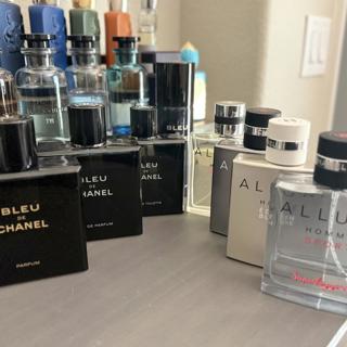 Bleu de Chanel & Allure Homme Sport Discovery 3ml / 5ml / 10ml | 7 Total Samples (decant)