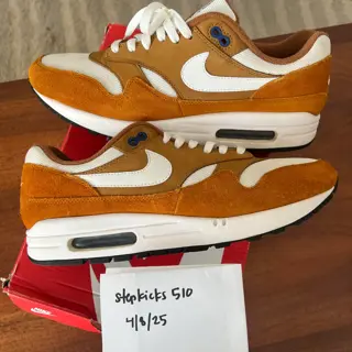 Air Max 1 Curry size 11 worn 8/10, $135 shipped
