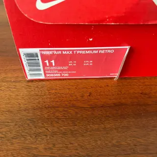 Air Max 1 Curry size 11 worn 8/10, $135 shipped