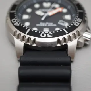 Citizen Promaster E168-S126126 Black Dial Eco-Drive Divers Solar Quartz Watch - $170
