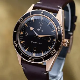 Omega Seamaster 300 Bronze Gold 41mm 234.92.41.21.10.001 – 2021 Complete Set