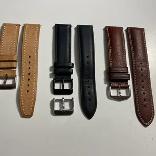 3 Quick Release Straps Lot | 19mm | 20mm | 22mm