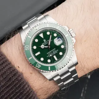 2016 Rolex Submariner Date "Hulk" Ref. 116610LV with Box & Papers