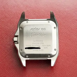 Cartier Santos 100 33mm W20132X8 Rare MOP Dial Model