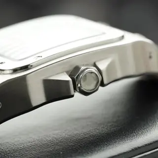 Cartier Santos 100 33mm W20132X8 Rare MOP Dial Model