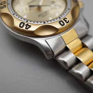 Vintage 1989 Seiko 3E25-0A10 Gold Tone Scuba 200M JDM Quartz Mini Diver Watch - $125
